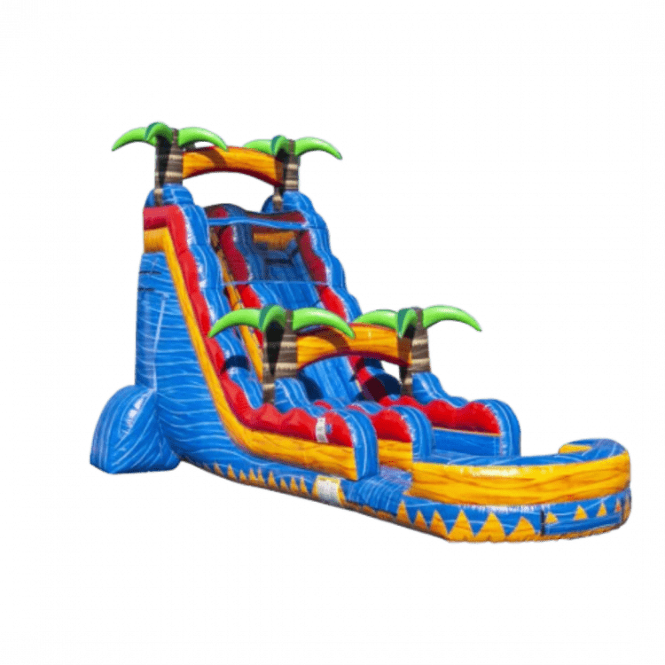 22' Tropical Inferno Water Slide