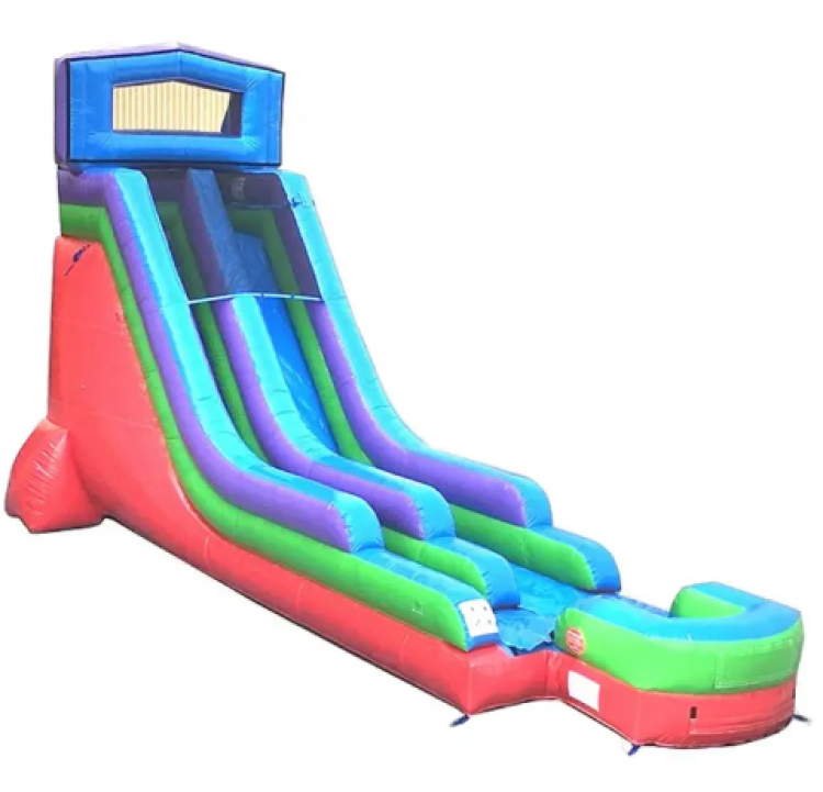 18' Retro Rainbow Slide