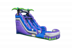 15' Purple Crush Water Slide