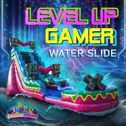 19' Level Up Gamer Water Slide