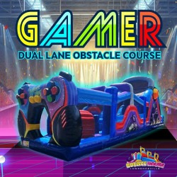 Gamer Dual Lane Obstacle Course