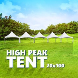 20' x 100' High Peak Tent