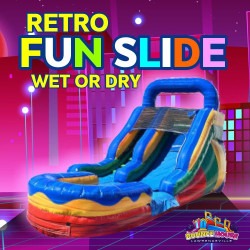 12' Retro Fun Water Slide