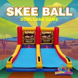 Skee Ball Dual Lane Game