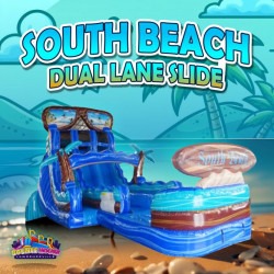 18' South Beach Dual Lane Slide