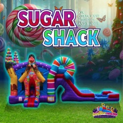 Sugar Shack XL Dual Lane Bounce and Slide