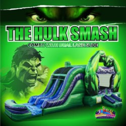 The Hulk Smash Combo with Dual Lane Slide