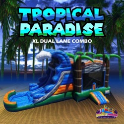 Tropical Paradise XL Dual Lane Combo