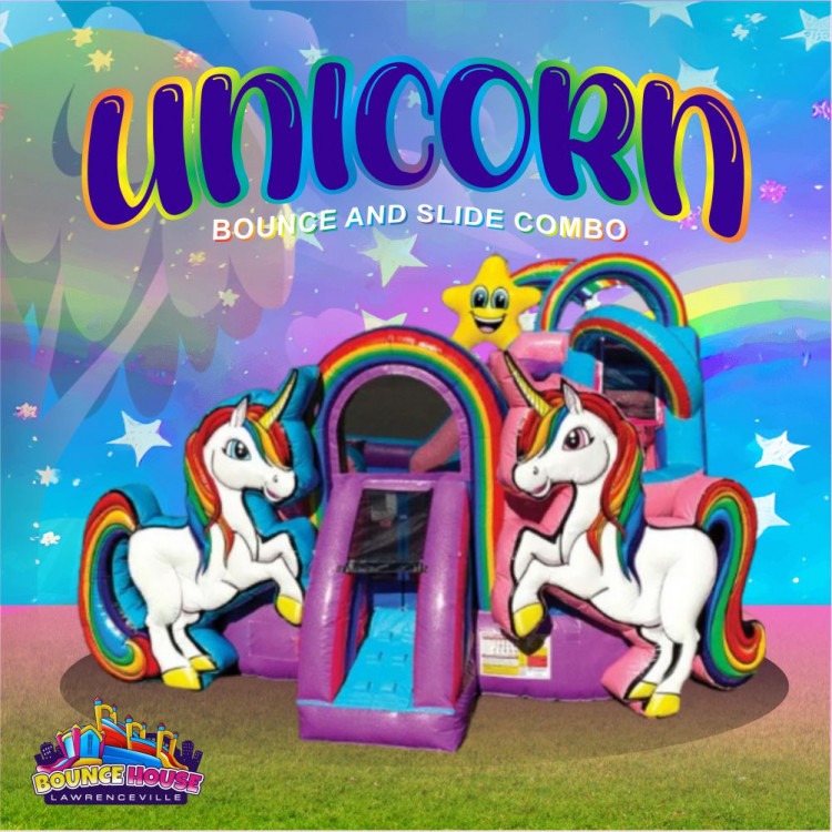 Unicorn Bounce and Slide Combo