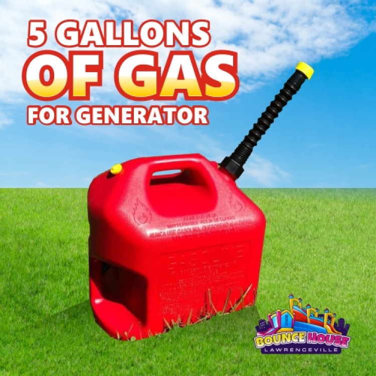 5 Gallons  of Gas for Generator