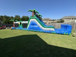 IMG 4459 1739795986 1751568377 47' Blue Crush Obstacle Course with Dual Lane Slide