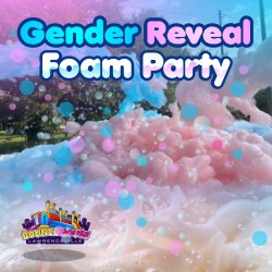 Gender Reveal Foam Party