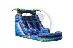 15 ft tropic glides dl ws1347 ezinflatables 1767357306 1 15' Tropic Glides Dual Lane Dry Slide
