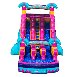 Teal20Rippling20Rush20Dual2018ft201 1765455364 18' Rippling Rush Dual Lane Dry Slide