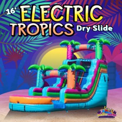 16' Electric Tropics Dry Slide