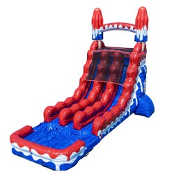 18' Red, White, and Cool Dual Lane Dry Slide Red20White20and20Cool2018ft20Dual203 1778798258 1 18' Red, White, and Cool Dual Lane Dry Slide