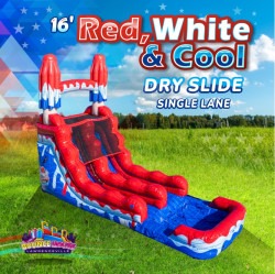 16' Red, White, and Cool Dry Slide