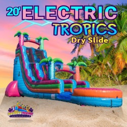 20' Electric Tropics Dry Slide