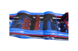 I1215 3520American20Rush20Obstacle20Course HR 05 1780710163 35' American Rush Obstacle Course with Dual Lane Slide