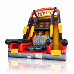 22' Dual Lane Pipe Rush Slide