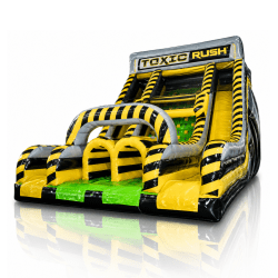 22' Dual Lane Toxic Rush Slide